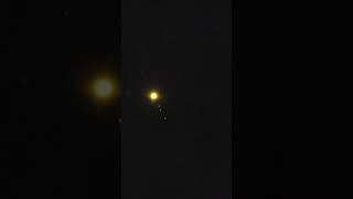 Jupiter and its Galilean moons. July 30, 2021