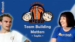 TEAM Building in Basketball - OzSwoosh Athlete Taylin