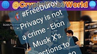 #FREEDUROV - Privacy is not a crime - Elon Musk X's reactions to Telegram ceo P. Durovs arrests‍️