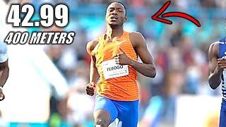 We’ve All Been Waiting For This… || Letsile Tebogo's 400 Meter World Record Attempt - Melbourne