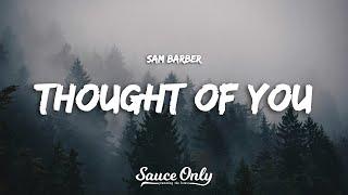 Sam Barber - Thought of You (Lyrics)