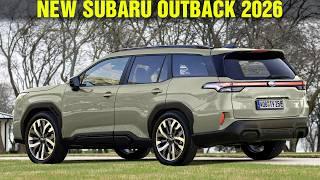 2026-2027 Next Generation Subaru Outback - New Official Information!