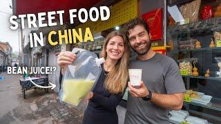 AUTHENTIC Chinese Street Food | First Time Trying Traditional Chinese Breakfast (Beijing, China )