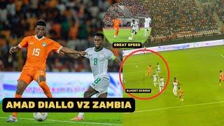 Amad Diallo Showed Great Movement in Ivory Coast Win Over Zambia