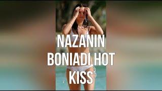 Nazanin Boniadi Hot Kiss