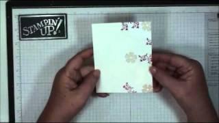 Embossing Resist card with Dawn