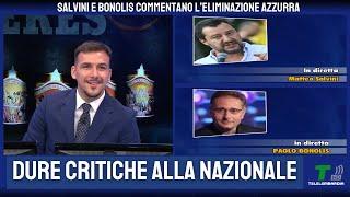 SALVINI E BONOLIS INTERVENGONO IN DIRETTA SUL POST NAZIONALE