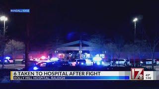 Fight breaks out at mental health hospital in Raleigh