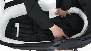 How to Set Up the Lux Carry Cot I e-PRIAM Stroller Travel System I CYBEX