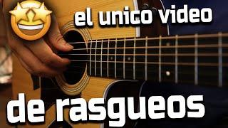 El unico video para aprender rasgueos en guitarra que necesitas! 