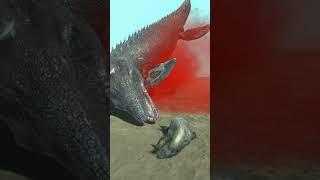 Mosasaurus vs Komodo Dragon - ARBS