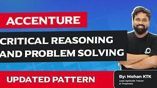 Accenture Critical Reasoning and Problem Solving Questions with Answers 2024