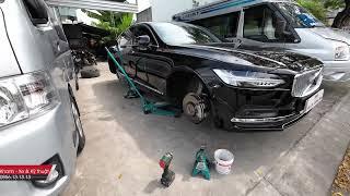 Tìm Hiểu Hệ Thống Treo & Gầm Volvo S90 2023 Có Gì Hay, Đối Thủ Mercedes E200 Lexus ES250 #volvos90