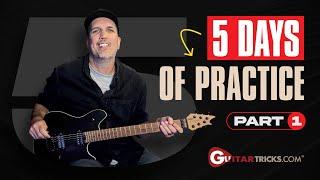 How To Play Guitar - Day 1 | Guitar Tricks