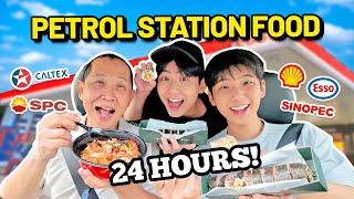 ONLY Eating Petrol Station Food for 24 Hours!