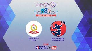 Police vs Budhanilkantha : Men's Match 9 - 8th PM Cup NVA Volleyball League 2081