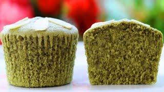 Matcha Green Tea Muffins Recipe 抹茶馬芬 (抹茶鬆餅)