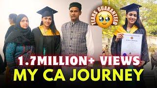 My CA Journey | Struggles, Failures & Achievements | CA Success story | @azfarKhan