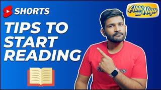 How to start reading? 3 Tips | #abhiandniyu #shorts