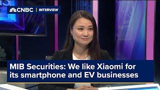 MIB Securities: We like Xiaomi for its smartphone and EV businesses