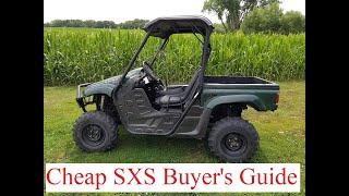 Cheap UTV Buyers Guide for Newbies