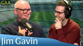 Jim Gavin in studio talking Gaelic football's new rules in 2025 and how it all happened