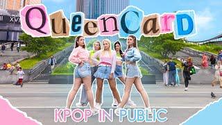 [KPOP IN PUBLIC][BOOMBERRY](G)I-DLE)((여자)아이들) - '퀸카 (Queencard)' dance cover