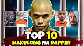 TOP 10 | RAPPERS Na NAKULONG (PINOY EDITION) 