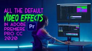 All the Video Effects in Adobe Premiere Pro CC 2020