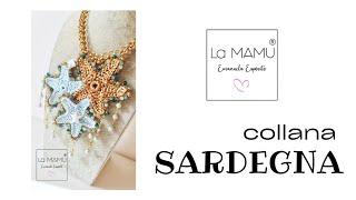 SARDEGNA collier realizzato ad uncinetto