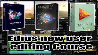 edius new user editing Course in urdu/hindi