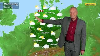 Wetter heute: Windiger Dienstag mit einigen Gewittergüssen