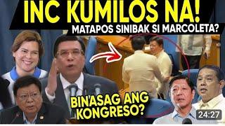 INC PUMALAG sa PANGGIGIPIT kay CONG MARCOLETA?