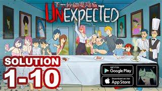 Unexpected (MYSTERY) Gameplay Solution 1-10 | Android / iOS 2020 #FerdzGaming