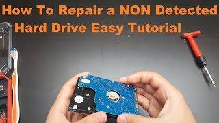How to repair a hard drive That is not detected Easy Tutorial 2017 