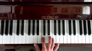 A minor arpeggio - How to play - piano tutorial