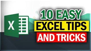 10 Excel Tips and Tricks for Beginners 