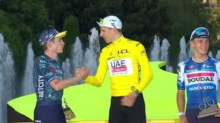 Tour de France 2024 - Jonas Vingegaard: "My highest level, and Tadej Pogacar was still better so..."