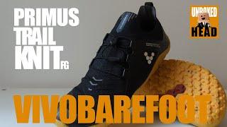 Barefoot Running shoe, Vivobarefoot primus trail knit FG
