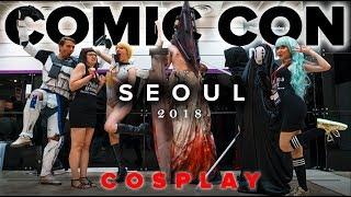 Seoul, South Korea COMIC CON 2018 // BEST Cosplay Music Video 코믹콘 서울 코스프레