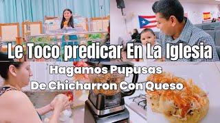 COMO HACER PUPUSAS SALVADOREÑAS/PUPUSAS REVUELTAS/CAMI PREDICA EN LA IGLESIA