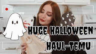 huge Temu haul!!! Halloween-2024!!!