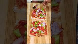 #breadpizza #easy to make #delicious #tasty #yammy