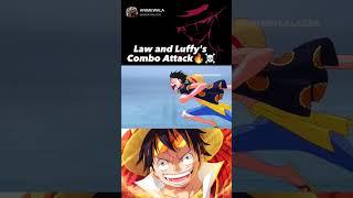 Luffy and law #anime #onepiece #luffy #trending #shorts