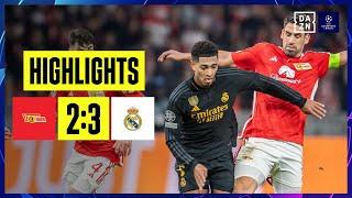 1. FC Union Berlin - Real Madrid | UEFA Champions League | DAZN Highlights