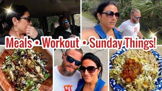 FULL DAY OF EATING HIGH PROTEIN SUNDAY VLOG | IN WITH JEN