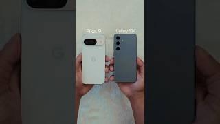 Galaxy S24 vs Pixel 9 Design Comparison