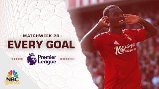 Every Premier League goal from Matchweek 28 (2024-25) | NBC Sports