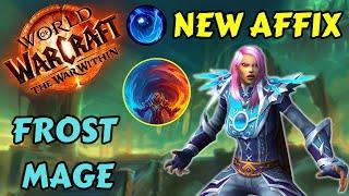 THE WAR WITHIN BETA | Frost Mage Frostfire M+ | +5 Necrotic Wake | New Affix