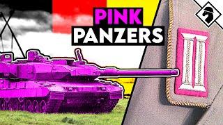 Why German Panzer Troops wear Pink